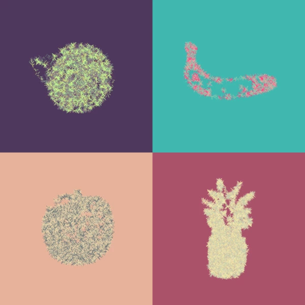 Generative Art - Fruits